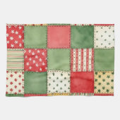 Merry und Bright Geschirrtuch (Horizontal)