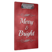 Merry und Bright Klemmbrett (Rechts)