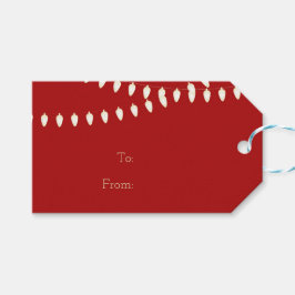 Merry und Bright Lights Geschenkanhänger