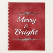 Merry und Bright Planer (Vorderseite)