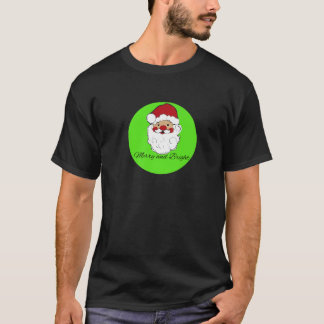 Merry und Bright Santa Premium T-Shirt