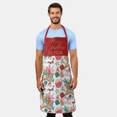 Merry und Bright Schürze (Getragen)