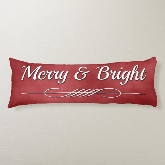 Merry und Bright Seitenschläferkissen (Vorderseite)