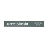 Merry und Bright | Stilvolle Forest Green Christma (Person)