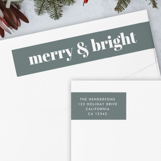 Merry und Bright | Stilvolle Forest Green Christma