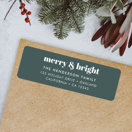 Merry und Bright | Stilvolle Forest Green Christma