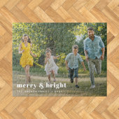 Merry und Bright | Stilvolle Weihnachten im Foto Puzzle