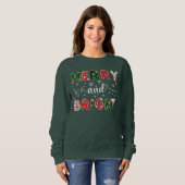 Merry und Bright Sweatshirt (Vorne ganz)