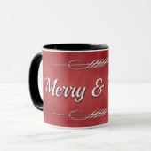 Merry und Bright Tasse (Vorderseite Links)