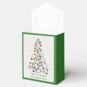 Merry und Bright Vintag Lights Graphic Geschenkschachtel (Geöffnet)