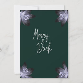 Merry und Dark Feiertagskarte