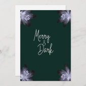 Merry und Dark Feiertagskarte (Vorne/Hinten)