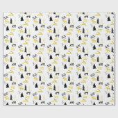 MERRY UND DEER CHRISTMAS GESCHENKPAPIER (Flach)