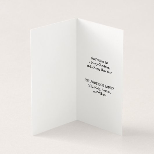 Merry und Happy Snowman (Innenseite)