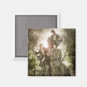 Merry und Peregrin auf Treebeard Magnet (Vorderseite/Rückseite)