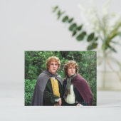 Merry und Peregrin Postkarte (Stehend Vorderseite)