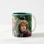 Merry und Peregrin Zweifarbige Tasse (VorderseiteRechts)