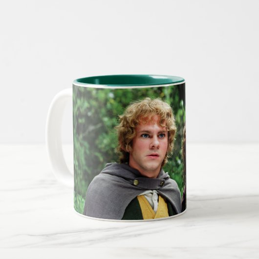 Merry und Peregrin Zweifarbige Tasse (Vorderseite Links)