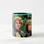 Merry und Peregrin Zweifarbige Tasse (Mittel)