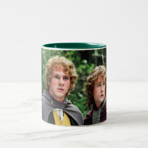 Merry und Peregrin Zweifarbige Tasse