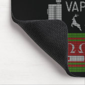 Merry Vapemas - Vaping Ugly Christmas Sweater Mousepad (Ecke)