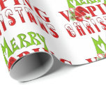 Merry Vaping Christmas Geschenkpapier<br><div class="desc">Frohe Weihnachten - Phantastisches Weihnachtsgeschenkpapier für Dämpfer,  um alle coolen Mod und Säfte,  die Sie als Geschenke geben werden,  zu verpacken! ;)</div>