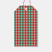 Merry Vibes Only Groovy 70er Retro Weihnachten Geschenkanhänger (Rückseite)