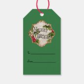 Merry Vintag Gift Tags Geschenkanhänger (Rückseite)