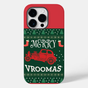 MERRY VROOMAS - CHRISTMAS UGLY SWEATER Case-Mate iPhone 14 PRO HÜLLE