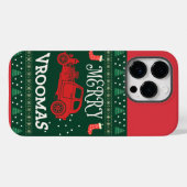 MERRY VROOMAS - CHRISTMAS UGLY SWEATER Case-Mate iPhone HÜLLE (Rückseite (Horizontal))