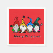 Merry, was immer Elves Paper Napkin Serviette (Vorderseite)