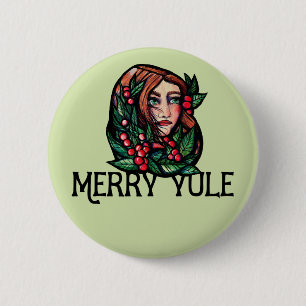 Merry Weihnachten Button