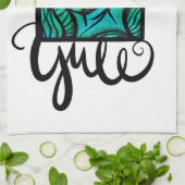 Merry Weihnachten Geschirrtuch (Gefaltet)