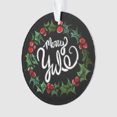 Merry Weihnachten Pagan Holidays Wiccan Seligen We Ornament (Vorderseite)