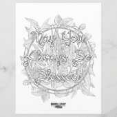 Merry Weihnachten Wicca Farbpapier (Rückseite)