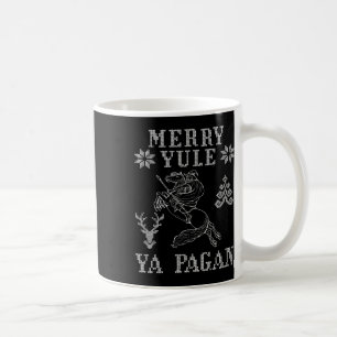 Merry Weihnachten Ya Pagan Odin auf der Insel Slei Kaffeetasse