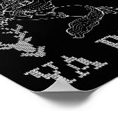 Merry Weihnachten Ya Pagan Odin auf der Insel Slei Poster (Ecke)