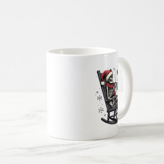 Merry Whatever And Happy Go Away Christmas Funny Q Kaffeetasse (VorderseiteRechts)