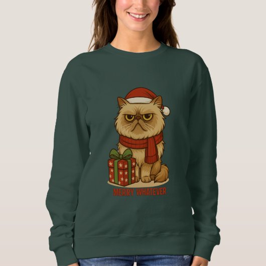 Merry Whatever Christmas Sweatshirt (Vorderseite)