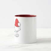 Merry Whatever Happy Go Away - Grumpy Face Funny Tasse (Zentrum)