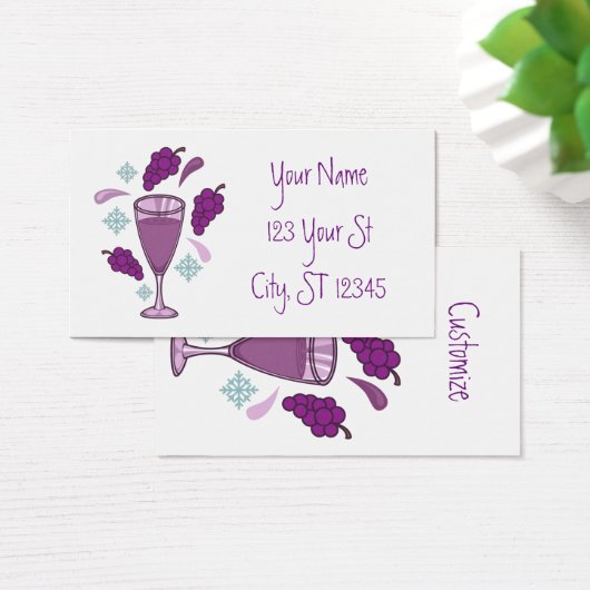 Merry Wine Drink Holiday Thunder_Cove (Schreibtisch)