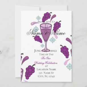 Merry Wine Drink Holiday Thunder_Cove Einladung