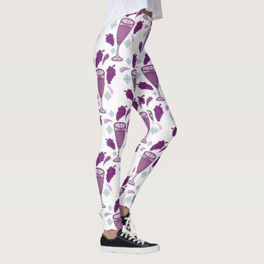 Merry Wine Drink Holiday Thunder_Cove Leggings (Rechts)