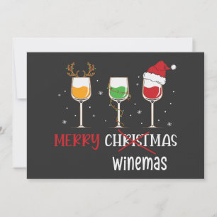 Merry Winemas Einladung