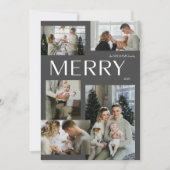 Merry Winter 5 Foto Schwarzes Wasser Weihnachten (Vorderseite)