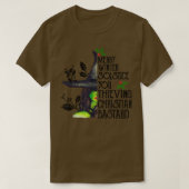 Merry Winter Solstice Sie Diebstahl Christliche Ba T-Shirt (Design vorne)