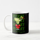 Merry With A Margarita Christmas Drinking Margarit Kaffeetasse (Links)