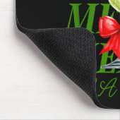 Merry With A Margarita Christmas Drinking Margarit Mousepad (Ecke)