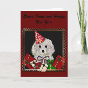 "Merry Woof Woof" Weihnachtskarte* Feiertagskarte