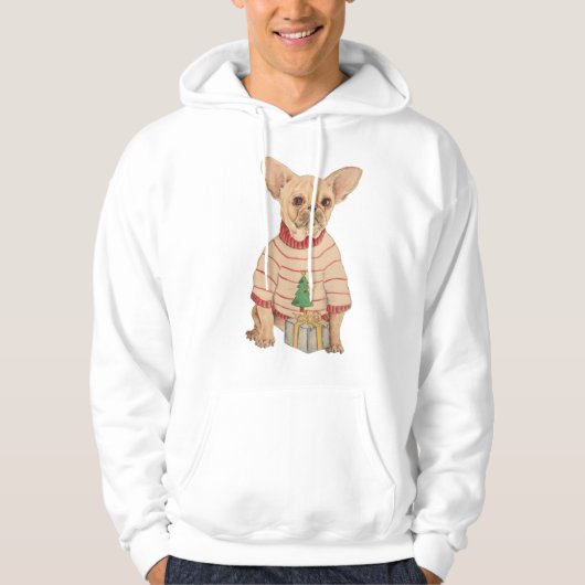 Merry Woofmas 1 Hoodie (Vorderseite)